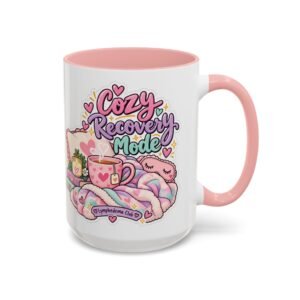 Cozy Recovery Mode Mug - Cute Lymphedema Club - Self-Care Coffee Mug