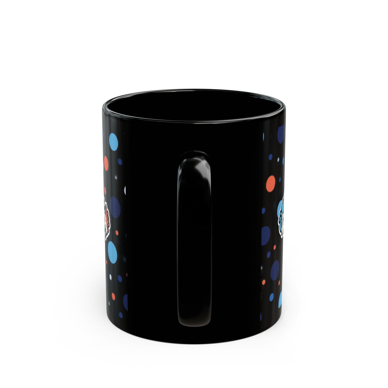 Lymphedema Club Black Polka Dot Mug - Support Awareness Coffee Cup (11oz/15oz) - Image 14