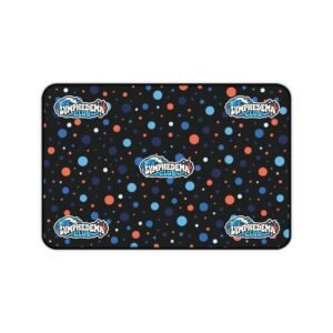 Lymphedema Club Polka Dot Desk Mat — Anti-Slip Keyboard Mouse Pad