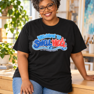 Welcome to Swell Hell Lymphedema Club Comfort Colors® 1717 T-Shirt - Dark Colors