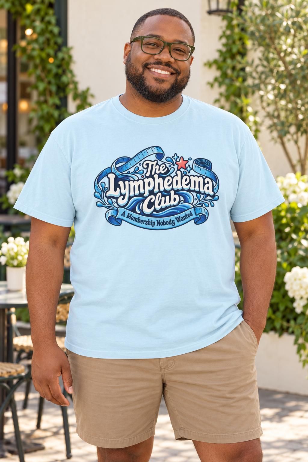 The Lymphedema Club T-Shirt — Support & Awareness Graphic Tee - Image 2