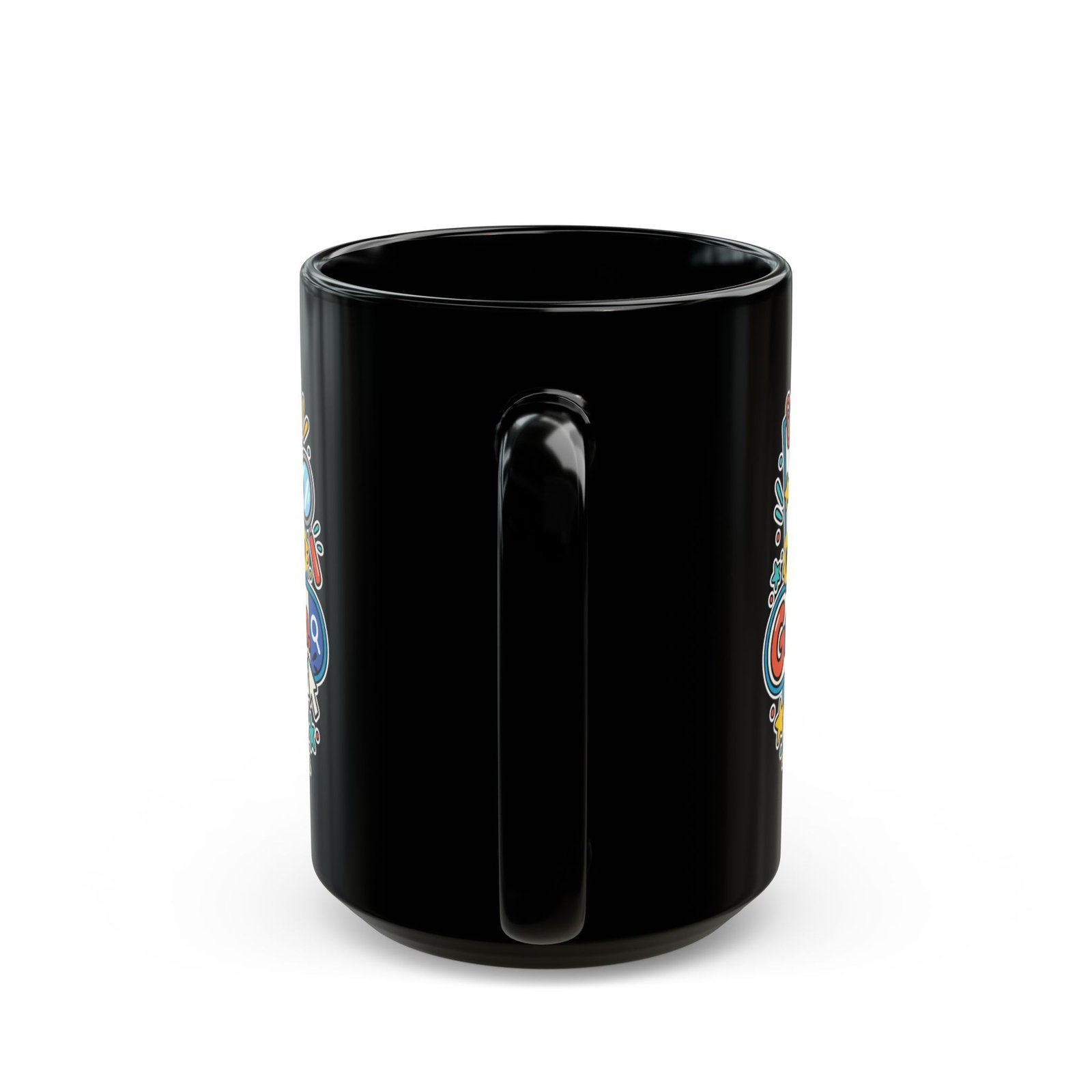 Yeah My Doctor Had to Google It Too - Lymphedema Club - Black Mug (11oz, 15oz) - Image 5
