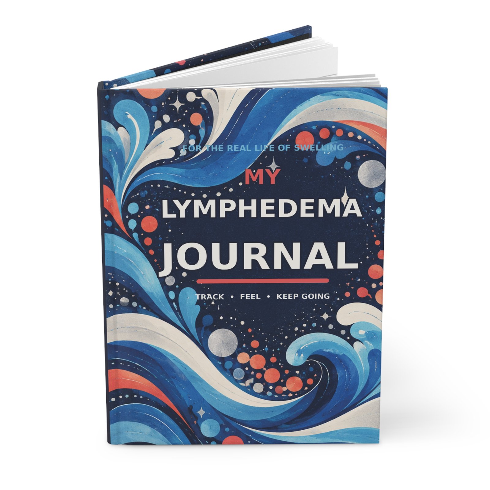 Lymphedema Journal - Hardcover Lined Tracker & Support Notebook - Image 2