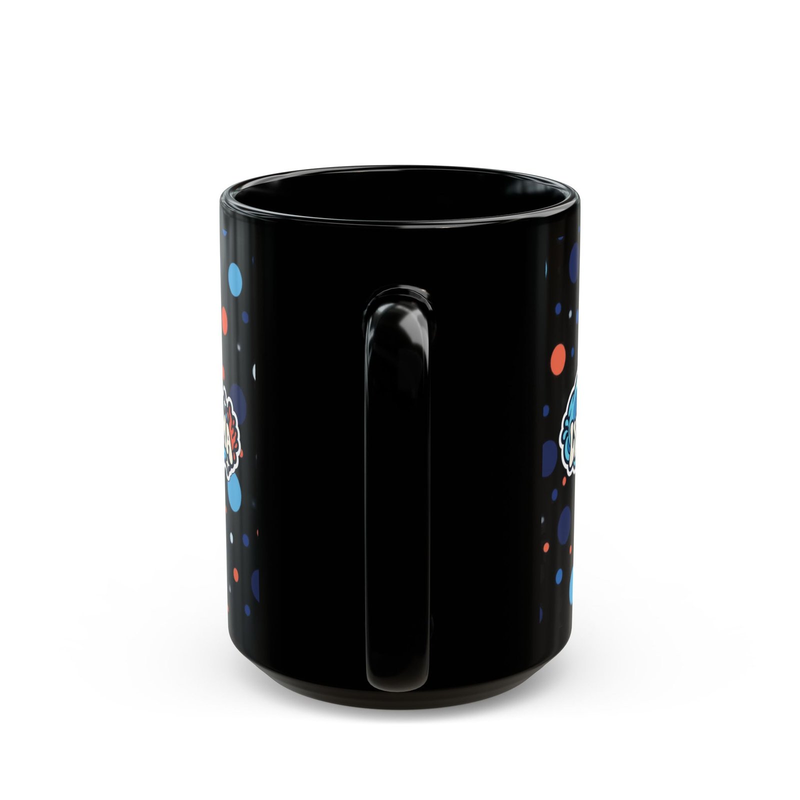 Lymphedema Club Black Polka Dot Mug - Support Awareness Coffee Cup (11oz/15oz) - Image 9