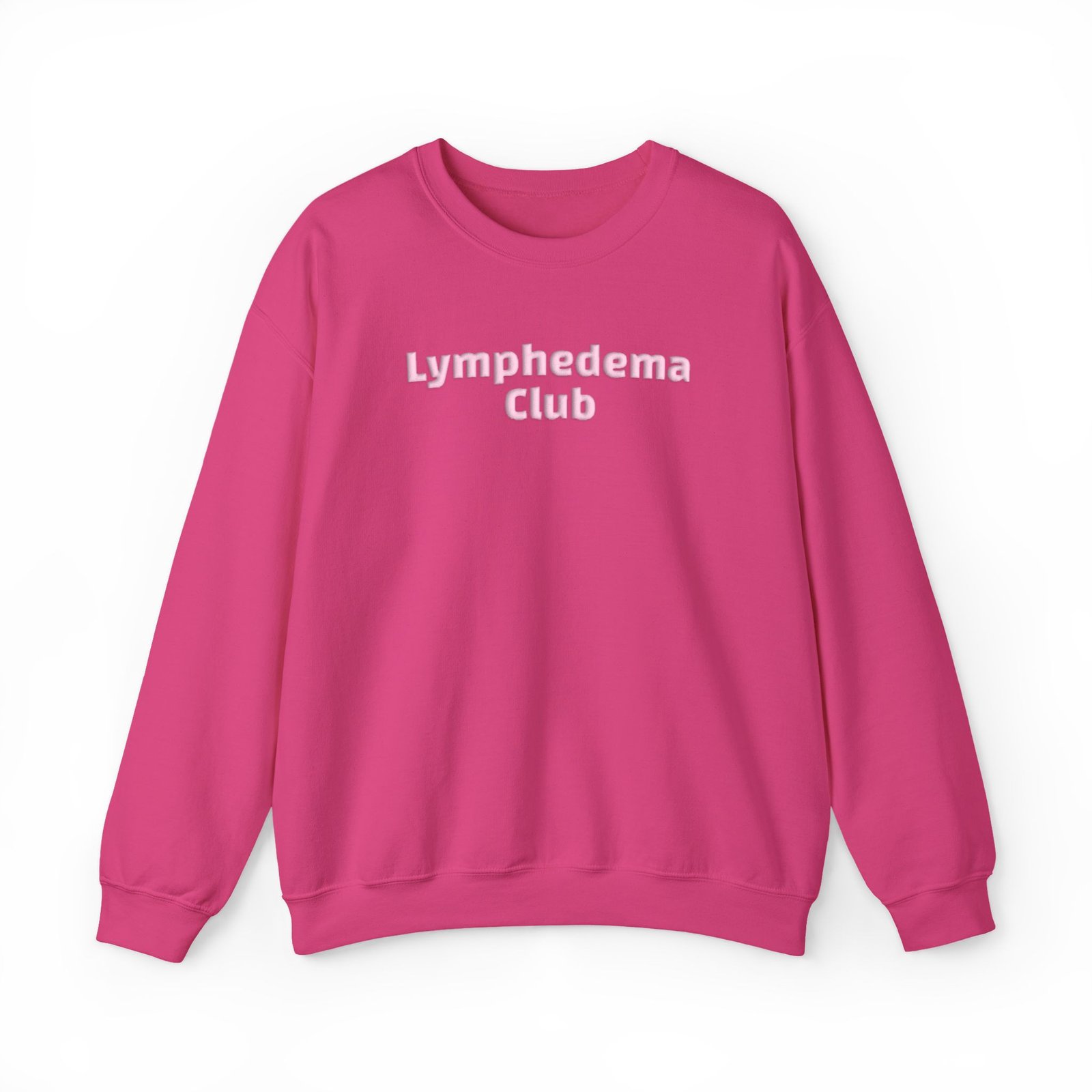 Lymphedema Club Crewneck Sweatshirt - Awareness Support Pullover - Image 4