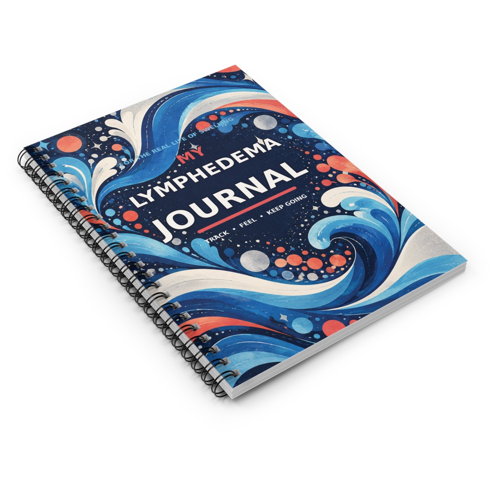 Lymphedema Journal - Spiral Ruled Notebook for Tracking, Healing & Self-Care - Image 3