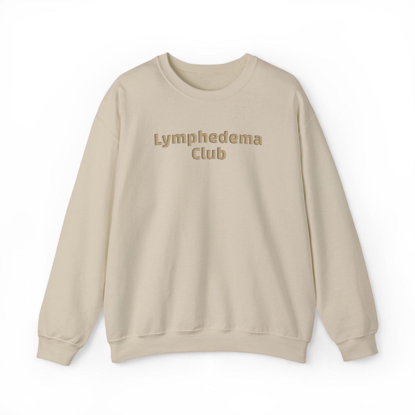 Lymphedema Club Crewneck Sweatshirt - Awareness Support Pullover - Image 2