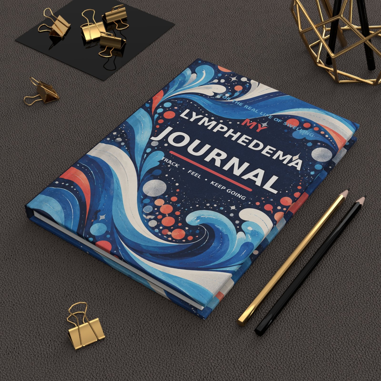 Lymphedema Journal - Hardcover Lined Tracker & Support Notebook - Image 6