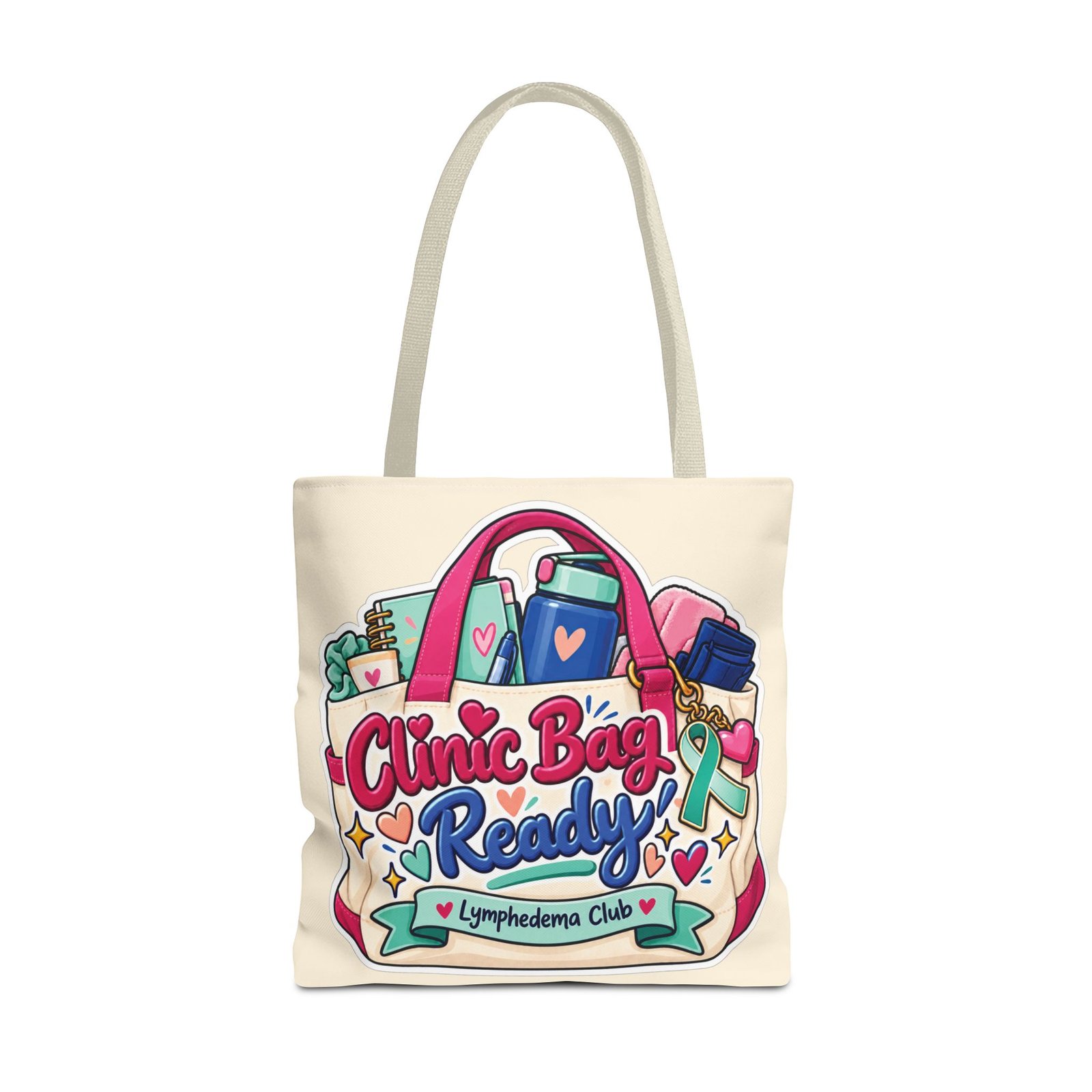 Clinic Bag Ready Tote - Lymphedema Awareness Medical Supplies Bag - Image 11