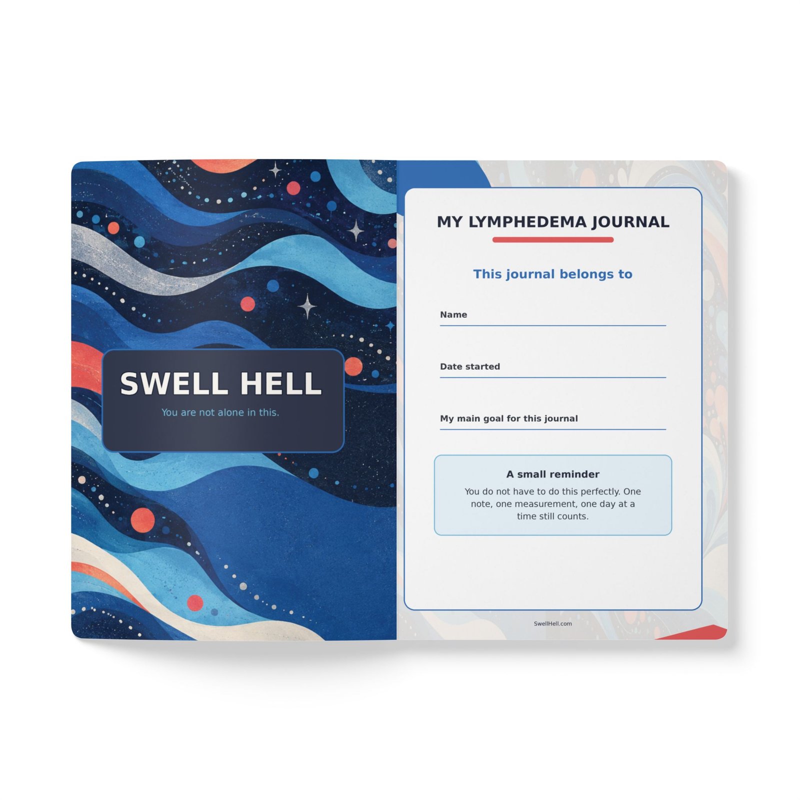Lymphedema Journal - Softcover Tracker & Support Notebook - Image 3