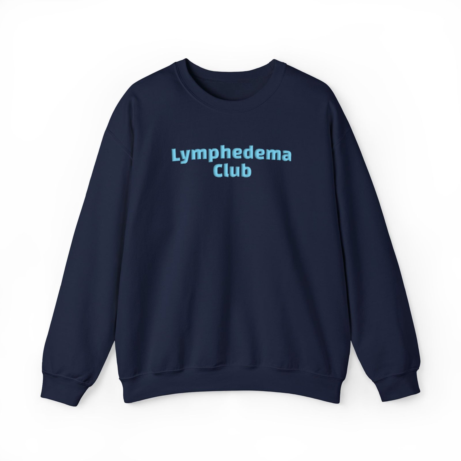 Lymphedema Club Crewneck Sweatshirt - Awareness Support Pullover - Image 12