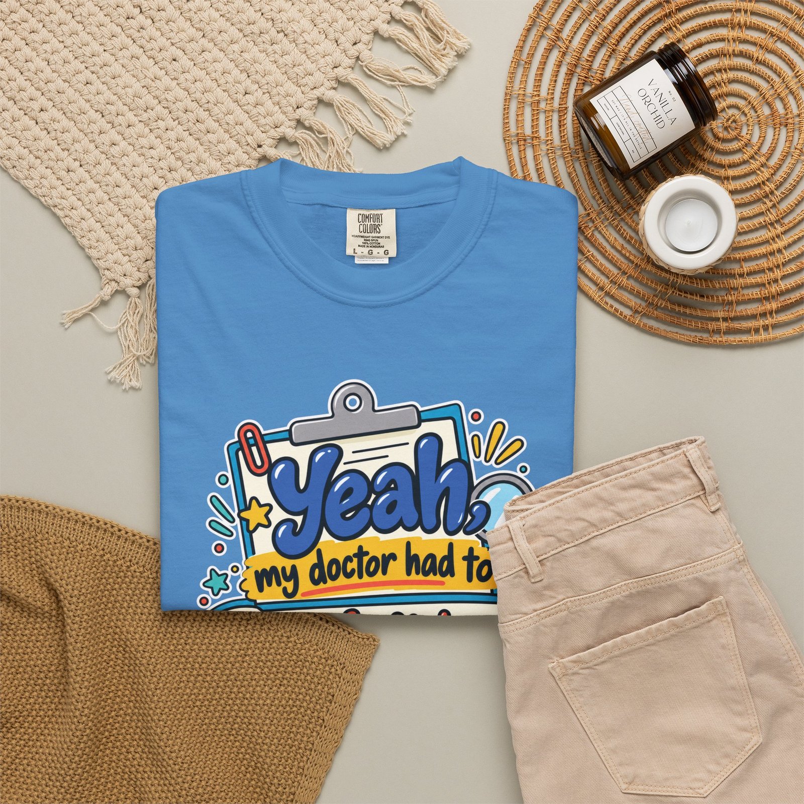Funny Medical Humor T-Shirt - "Yeah My Doctor Had to Google It Too" - Lymphedema Club - Dark Colors - Image 12