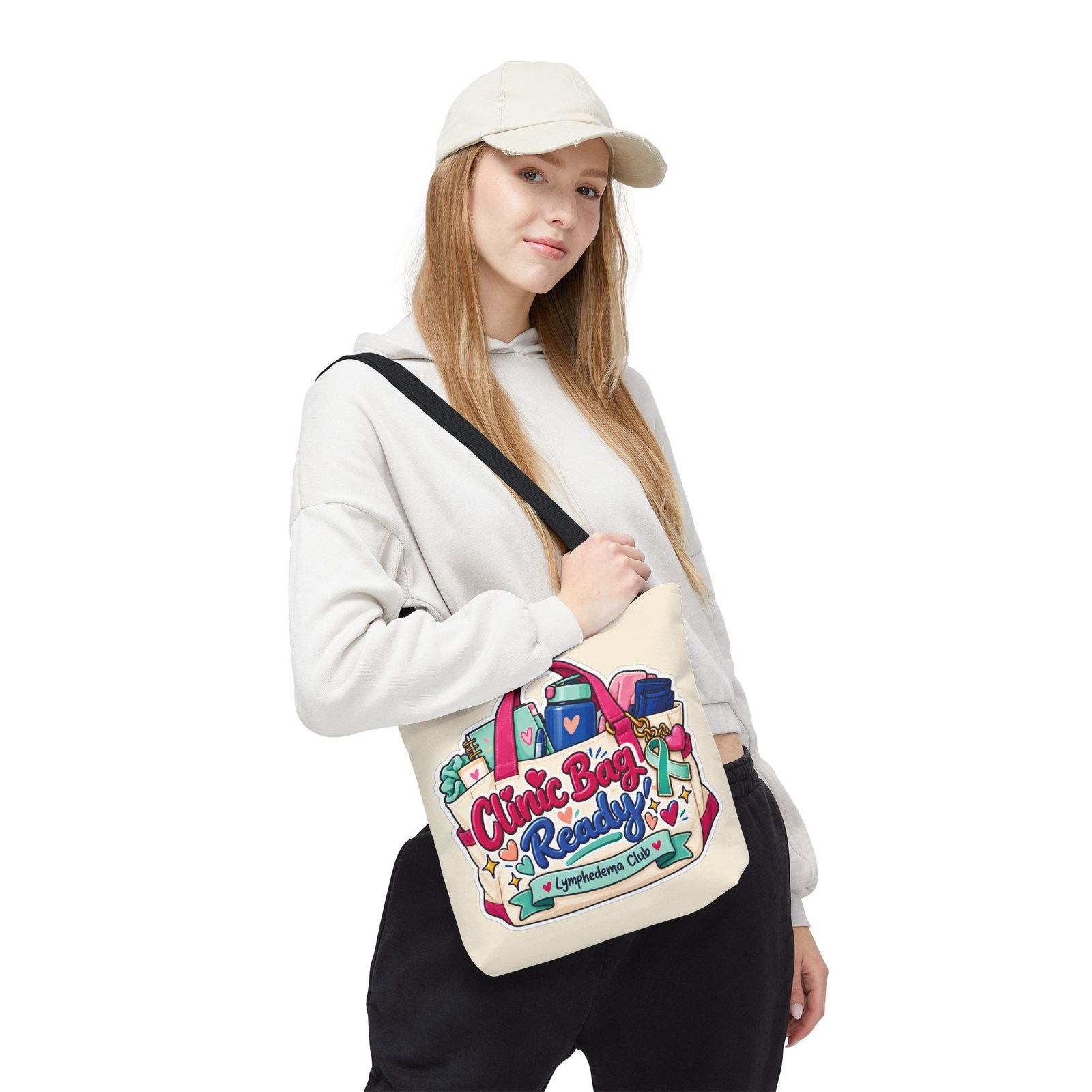 Clinic Bag Ready Tote - Lymphedema Awareness Medical Supplies Bag - Image 7